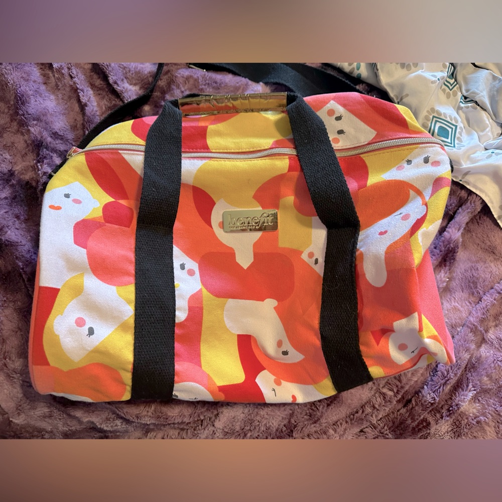 ❌SOLD❌Benefit cosmetics tote bag